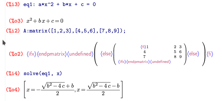 texmacs symbol inputs